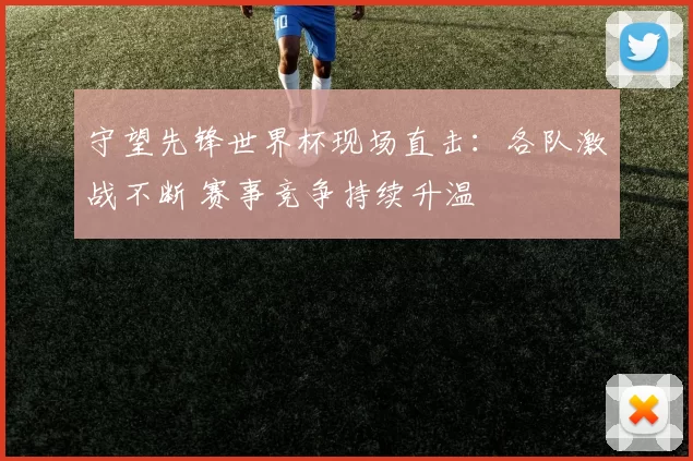 守望先锋世界杯现场直击:各队激战不断 赛事竞争持续升温